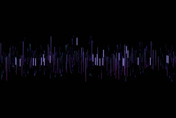 Frekvence Pruhy Textura Hudební Audio Gradient Paprsky Styl Linie Umění — Stock fotografie