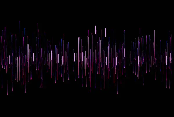 Paski Częstotliwości Tekstury Muzyczne Promienie Gradientu Styl Linia Sztuka Tło — Zdjęcie stockowe