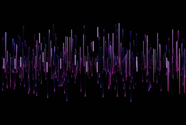 Barres Fréquence Texture Audio Musical Dégradé Rayons Style Ligne Art — Photo