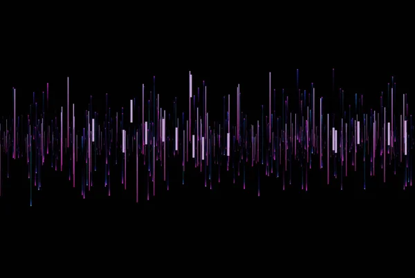 Barras Frecuencia Textura Audio Musical Gradiente Rayos Estilo Línea Arte — Foto de Stock