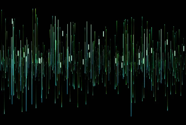 Barras Frecuencia Textura Audio Musical Gradiente Rayos Estilo Línea Arte —  Fotos de Stock