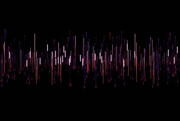 Frekvens Barer Struktur Musikaliska Ljud Gradient Strålar Stil Linje Konst — Stockfoto