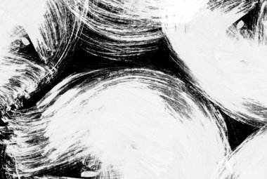 Boyama dokusu siyah beyaz arkaplanı çizmiş boya sanatı