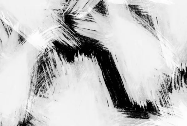 Рисунок Текстуры Поцарапал Черно Белый Фон Брызги Краски Искусства — стоковое фото