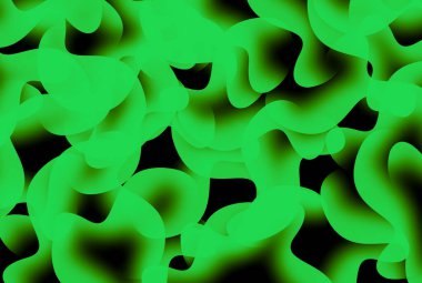 Yeşil doğal desen agresif doku hareketi soyut arkaplan tasarımı