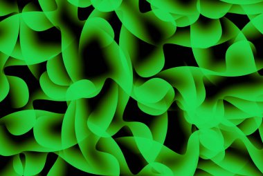 Yeşil doğal desen agresif doku hareketi soyut arkaplan tasarımı