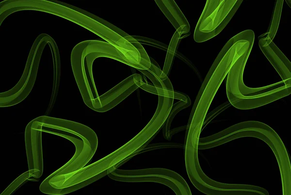 Зеленый Неоновый Абстрактный Фон — стоковое фото