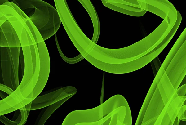 Verde Neon Abstrato Fundo Espiritual Banner Textura Arte — Fotografia de Stock