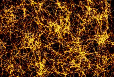 Dijital sibernetik ağ soyut teknoloji arkaplan duvar kağıdı