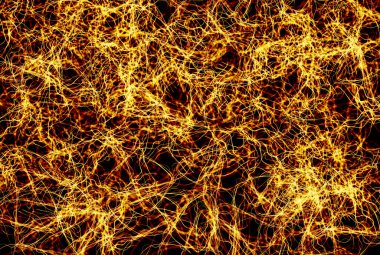 Dijital sibernetik ağ soyut teknoloji arkaplan duvar kağıdı