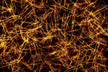 Dijital sibernetik ağ soyut teknoloji arkaplan duvar kağıdı