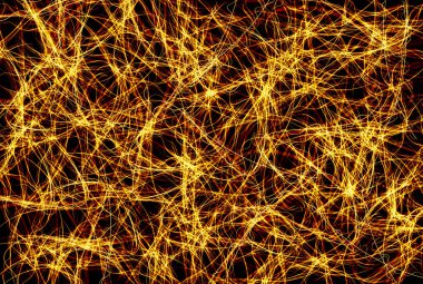 Dijital sibernetik ağ soyut teknoloji arkaplan duvar kağıdı