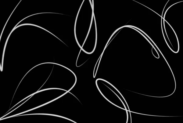 Golvende Lijnen Achtergrond Zwart Wit Abstracte Textuur Kunstwerk — Stockfoto