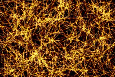 Dijital sibernetik ağ soyut teknoloji arkaplan duvar kağıdı