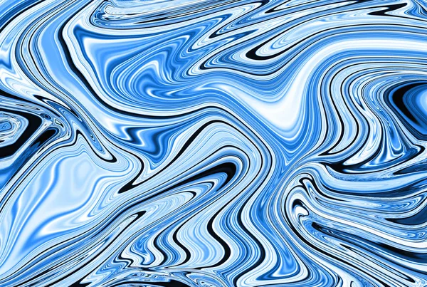 液体パターン活気のある流体テクスチャサイケデリック大理石の背景アート — ストック写真