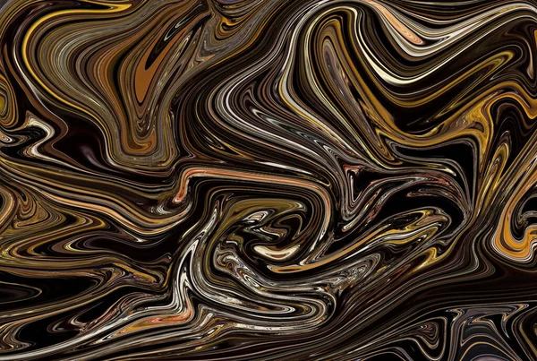 流化图充满活力的流体质感迷幻大理石背景艺术 — 图库照片