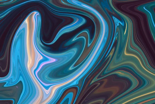 Marmor Textur Verflüssigen Flüssigen Hintergrund Kreative Farbmuster — Stockfoto