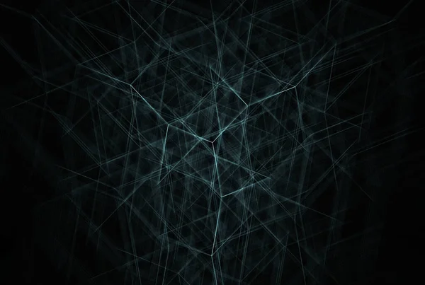 未来的抽象的背景六角形ネットワークパターン形状テクスチャアート — ストック写真
