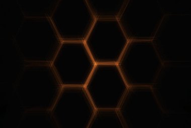 Gelecekçi soyut arkaplan altıgen ağ desenli geometri şekil dokusu sanatı