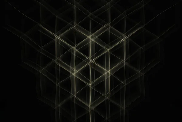 Futuristische Abstracte Achtergrond Hexagon Netwerk Patroon Geometrie Vorm Textuur Kunst — Stockfoto