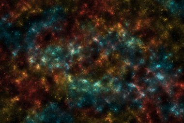 Yıldızlı galaksi. Karanlık sonsuz samanyolu. Parlak kozmos.