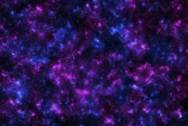 Galassia Stellata Buio Infinito Latteo Scintillio Cosmo Astrologia Interstellare Sfondo — Foto Stock