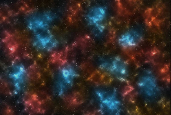 Starry Galaxy Dark Infinite Milky Way Twinkle Cosmos Astrology Interstellar — Stock Photo, Image