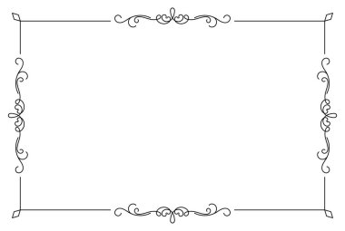 Şık çerçeve sanat eseri dikdörtgen düğün tarzı