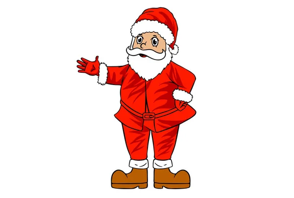 Święty Mikołaj Twórczy Boże Narodzenie Stary Człowiek Święty Mikołaj — Zdjęcie stockowe