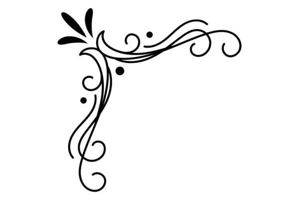 Ornamento Tipográfico Ornamental Floresce Padrão — Fotografia de Stock