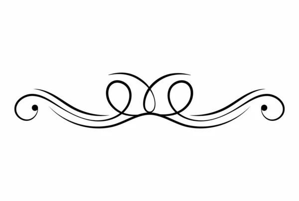 Ozdoba Nagłówek Elegancja Dekoracja Ślub Symbol Grafika — Zdjęcie stockowe
