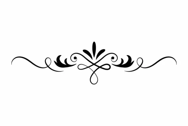 Calligraphy Headline Ornate Ornamental Art Invitation Ornament Artwork — Stock Photo, Image