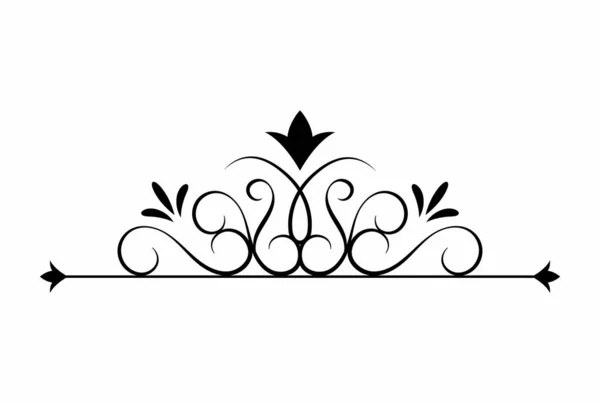 Декоративно Орнаментальный Орнаментальный Рисунок Викторианская Панель — стоковое фото