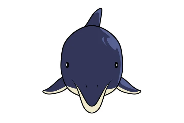 돌고래 캐릭터 — 스톡 사진