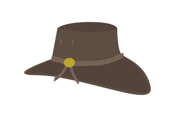 ブッシュ帽子オーストラリアヘッドアドレス伝統衣装アクセサリーアート — ストック写真