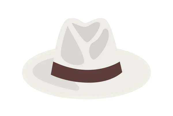 Panama Hat Culture Headdress Traditional Cap Illustration Artwork — Stock Photo, Image