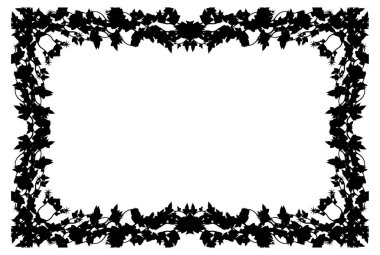 Siyah çerçeve süslemesi dekoratif pansiyoner karanlık antika sanat eserleri