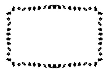 Siyah çerçeve süslemesi dekoratif pansiyoner karanlık antika sanat eserleri