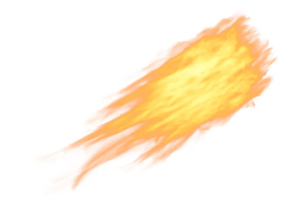 Szlak Ognia Meteoryt Grafika Niebezpieczne Symbol Płomienia Potężne Ognisko — Zdjęcie stockowe