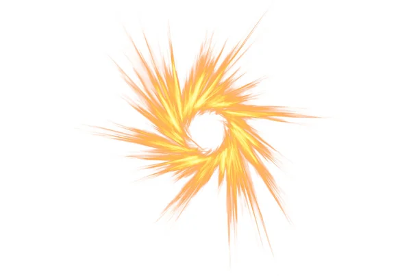 着火爆炸的火焰艺术品强大的热效应地狱般的漩涡插图艺术 — 图库照片