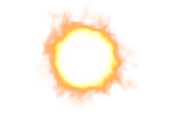 Fireball Artwork Flame Effect Dangerous Burning Explosive Effect — Stock Photo, Image