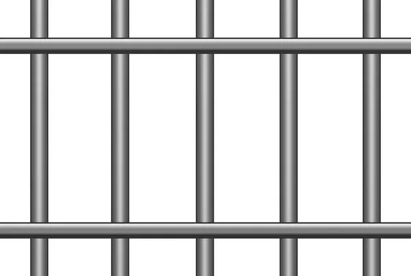 Cerca Prisão Criminoso Prisioneiro Ferro Aço Segurança Justiça Bloco Fundo — Fotografia de Stock