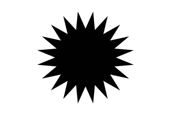 Μαύρο Αστέρι Σχέδιο Επιτυχία Πρωταθλητής Επίτευγμα Αντικείμενο Σύμβολο Σιλουέτα — Φωτογραφία Αρχείου