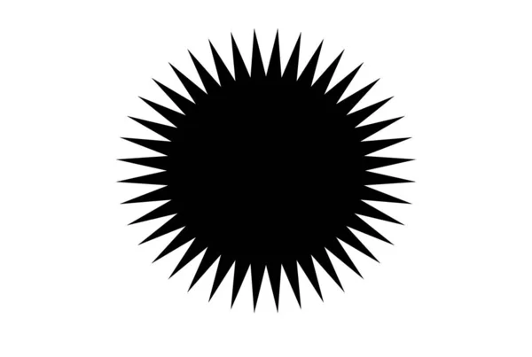 Fekete Csillag Rajz Siker Bajnok Eredmény Tárgy Szimbólum Sziluett — Stock Fotó