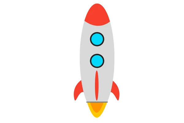 Ruimte Raket Kunst Ruimtevaartuig Illustratie Kosmos Schip Kunstwerk — Stockfoto