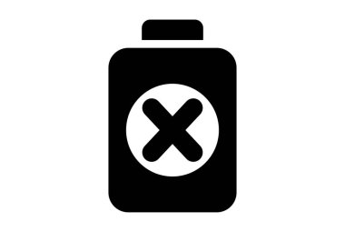 Web simgesi siyah çarpı x sembolü uygulamasını kapat