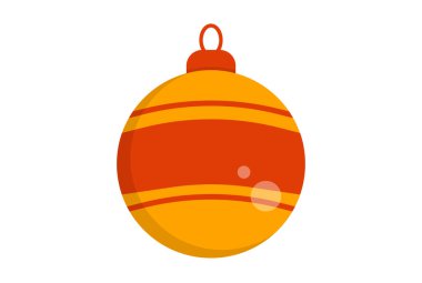 Noel balosu illüstrasyon renkli resim simgesi xmas simgesi uygulaması ve web tabelaları