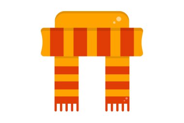 eşarp noel illüstrasyonu renkli resim simgesi xmas simgesi uygulaması ve web imza sanatları