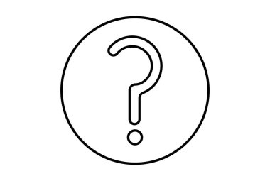 Soru satırı simgesi simgesi simgesi sanatı