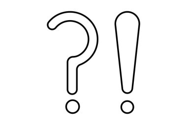 Soru satırı simgesi simgesi simgesi sanatı